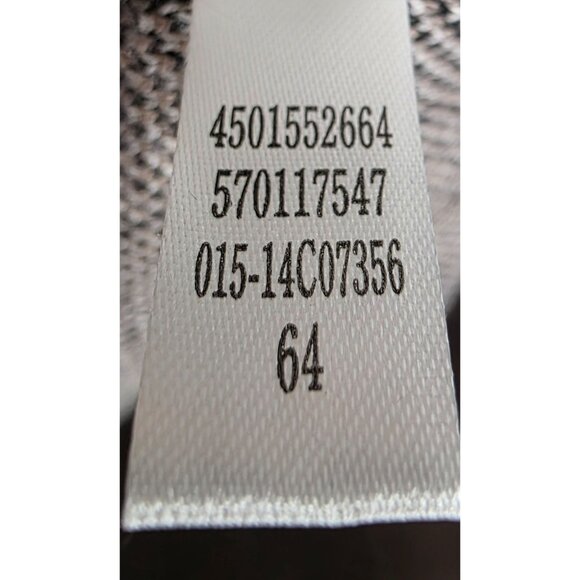 Chicos Zebra Print Open Front Cardigan Vest Size 3 XL Faux Leather Trim - Picture 7 of 16